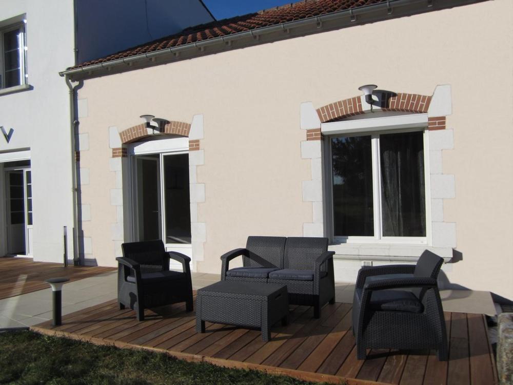 Les Cagouilles Bed and Breakfast Virson Buitenkant foto